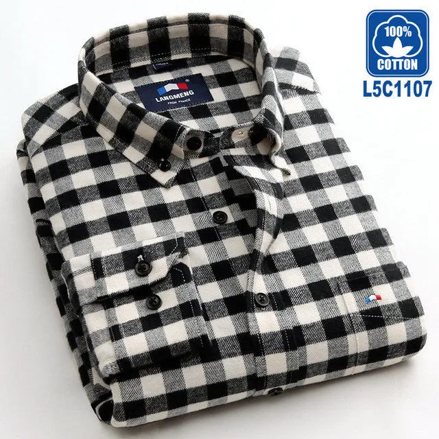 100% Cotton Hot Sale Spring Autumn Dress Shirts Long Sleeve.