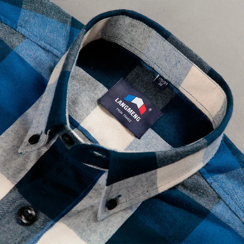 100% Cotton Hot Sale Spring Autumn Dress Shirts Long Sleeve.