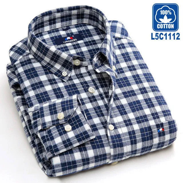 100% Cotton Hot Sale Spring Autumn Dress Shirts Long Sleeve.