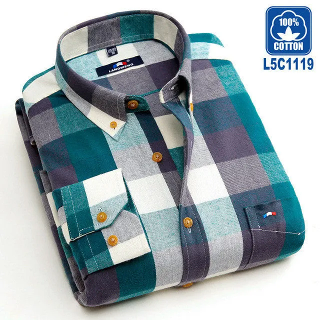 100% Cotton Hot Sale Spring Autumn Dress Shirts Long Sleeve.