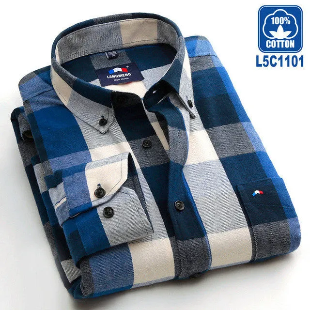 100% Cotton Hot Sale Spring Autumn Dress Shirts Long Sleeve.
