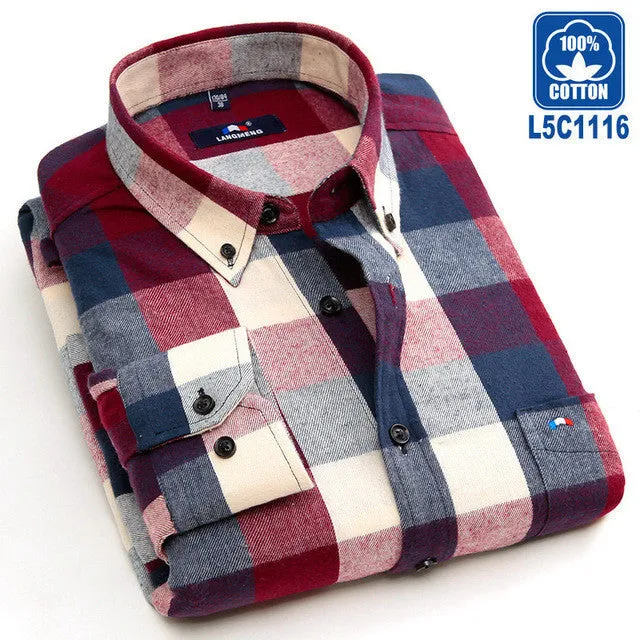 100% Cotton Hot Sale Spring Autumn Dress Shirts Long Sleeve.