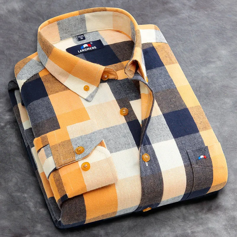 100% Cotton Hot Sale Spring Autumn Dress Shirts Long Sleeve.
