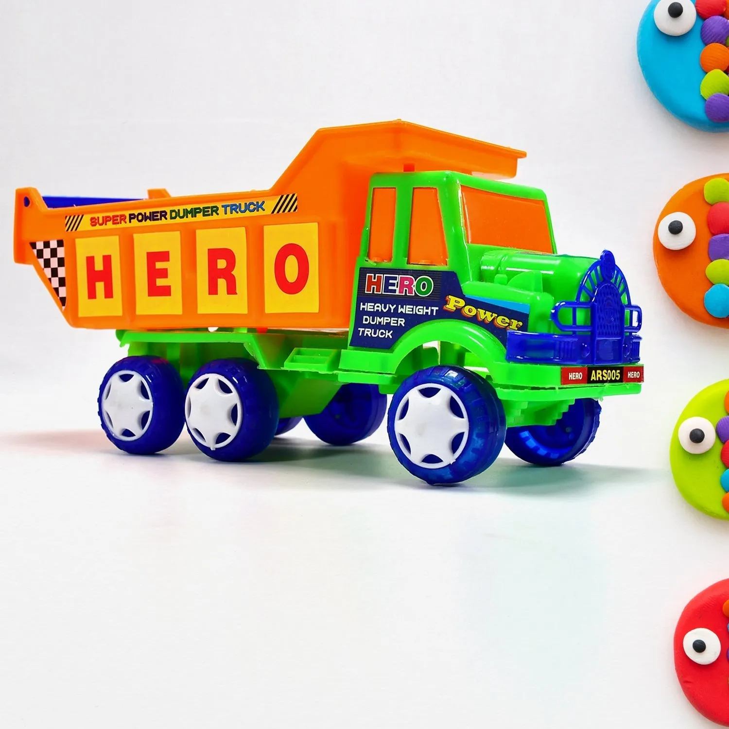 4450 Truck Toy - Jumbo Large Size Plastic Heavy Weight Truck Toy