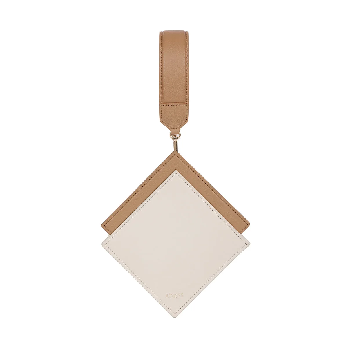 Adisee Cami Bag in Ivory and Sand