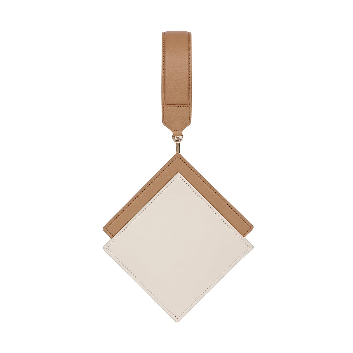 Adisee Cami Bag in Ivory and Sand