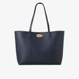 Bayswater Mulberry leather tote bag, night sky