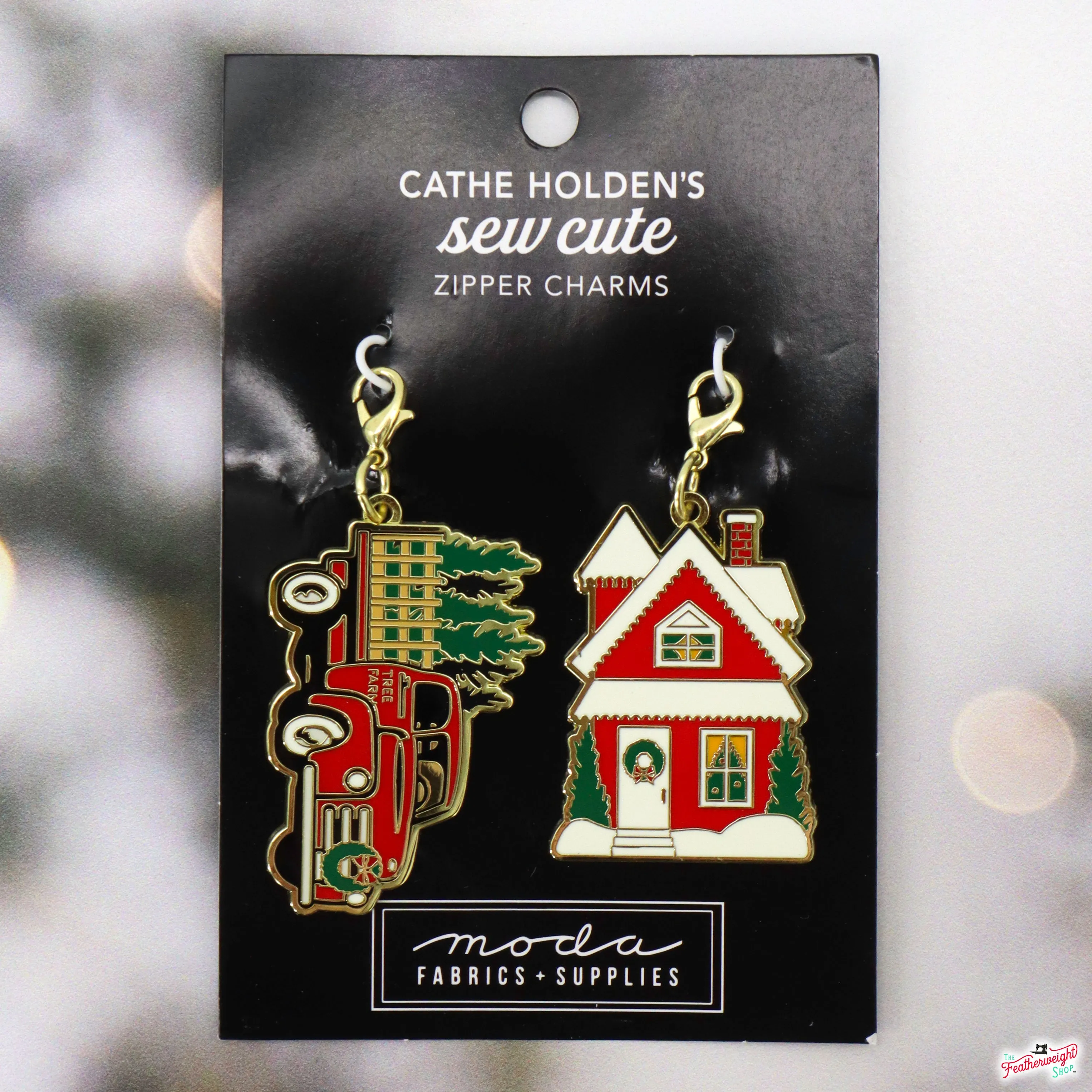 Enamel Charm Zipper Pull - TRUCK & HOUSE