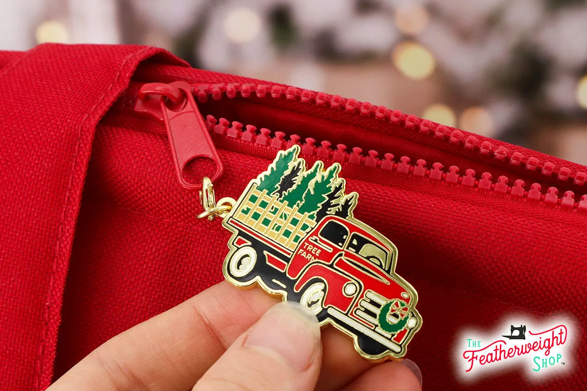 Enamel Charm Zipper Pull - TRUCK & HOUSE