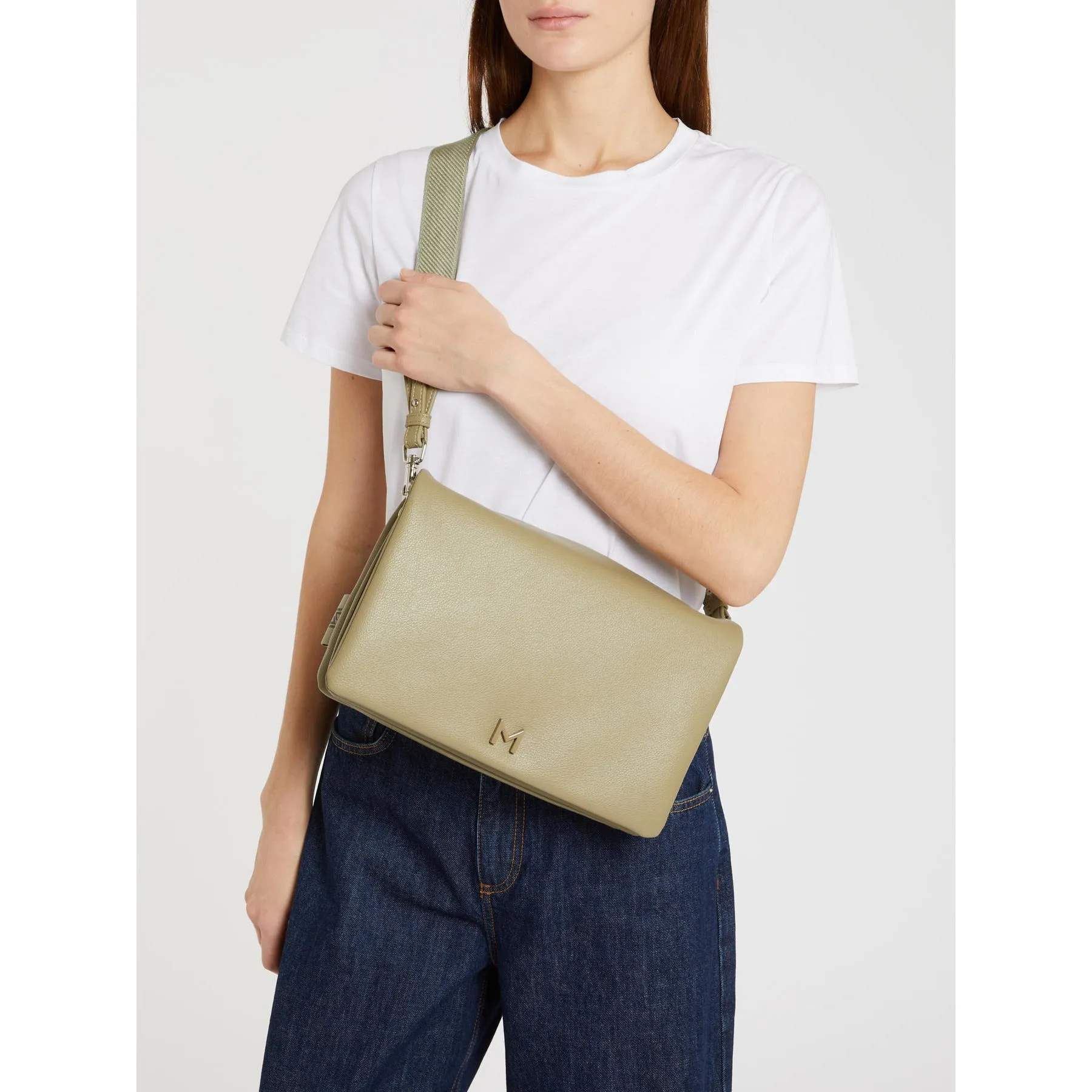 green crossbody bag
