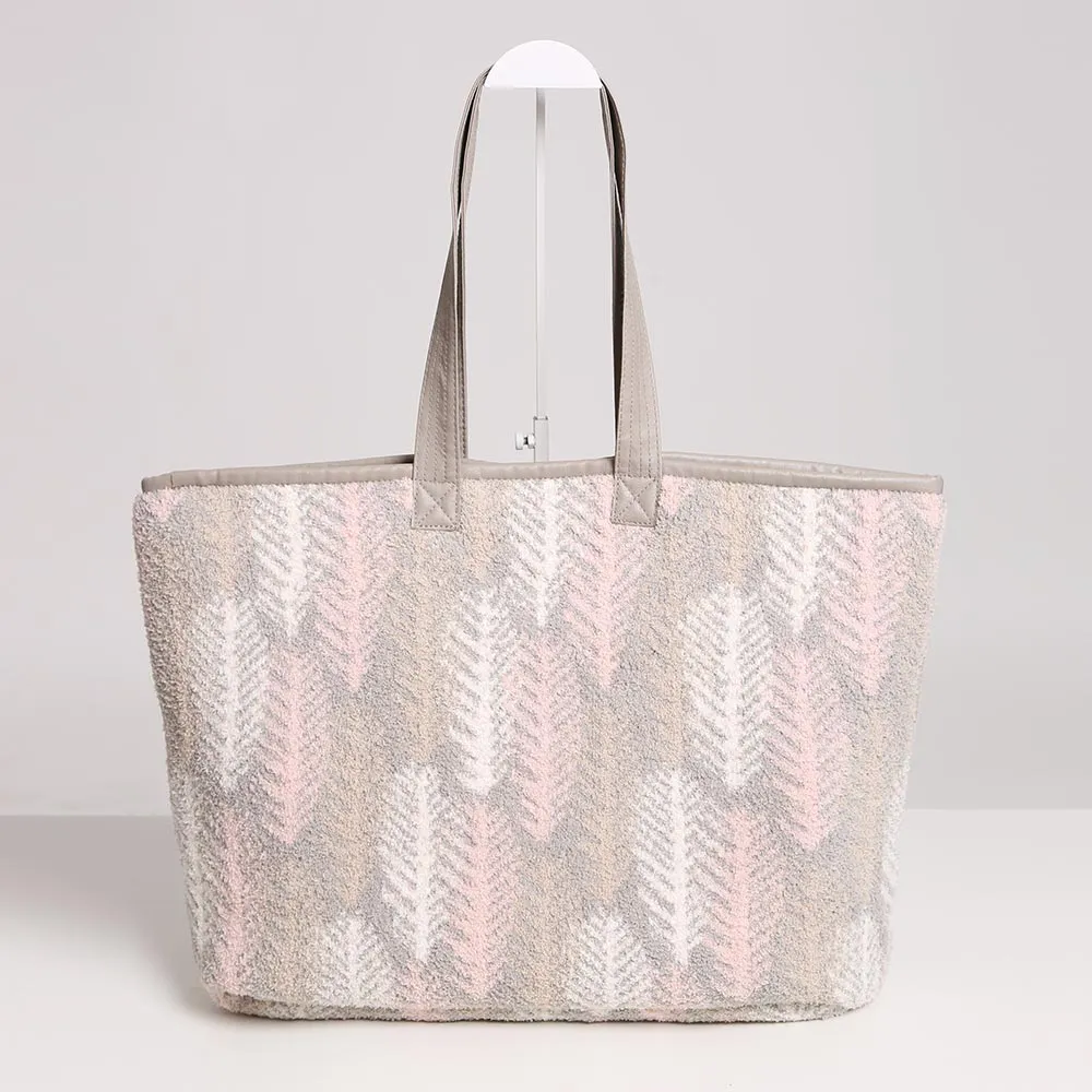 iLLASPARKZ Feather Patterned Tote Bag