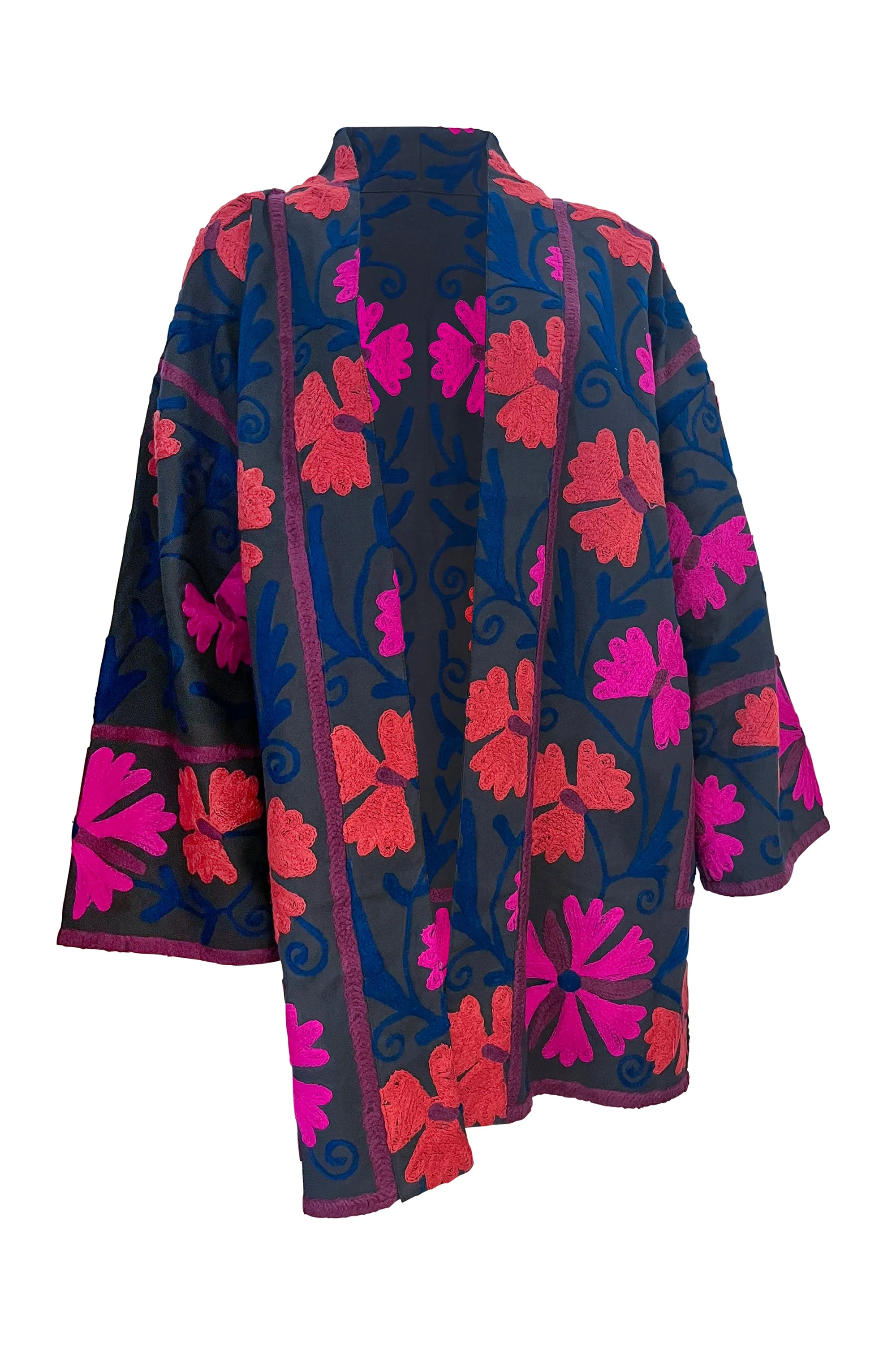 NEW! Suzani Jacket Scarlet