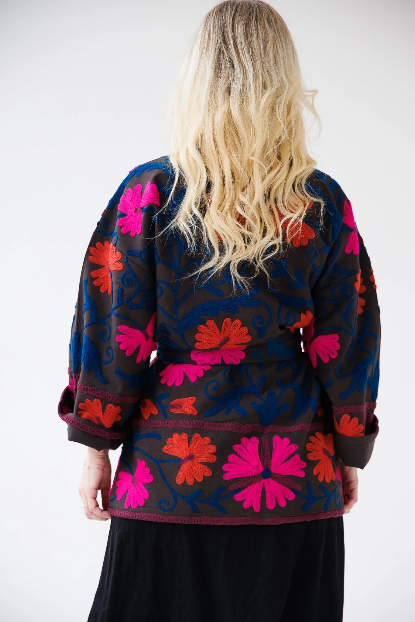 NEW! Suzani Jacket Scarlet