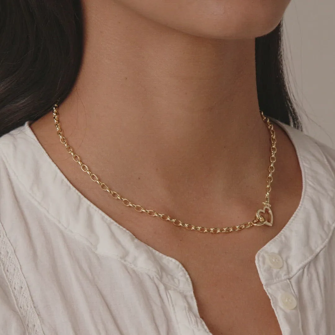 Parker Heart Necklace