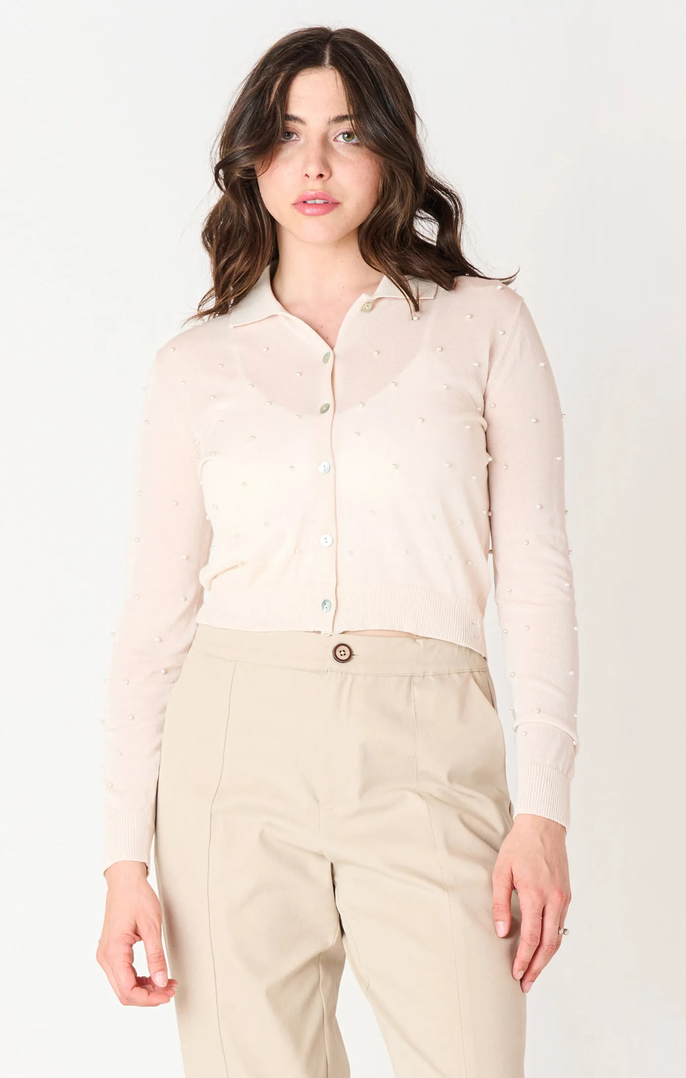 Pastel Pearl Cardigan