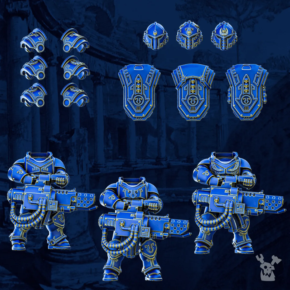 Princeps Cohorte Flamecannons Squad x3
