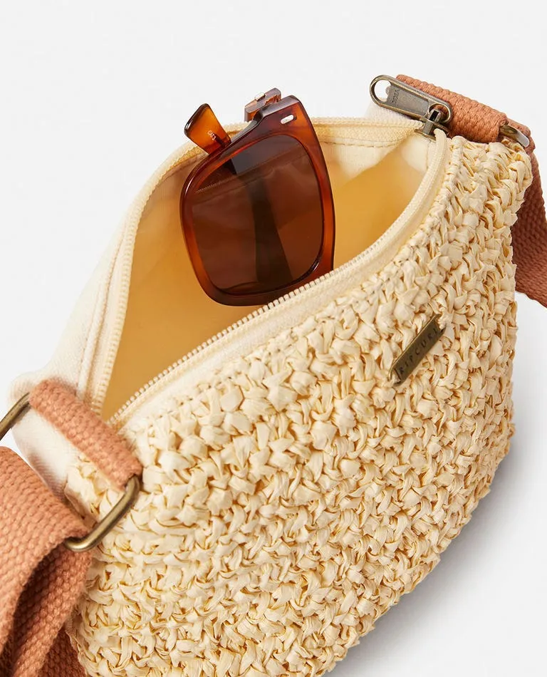 RipCurl | Essentials Straw Crossbody Bag