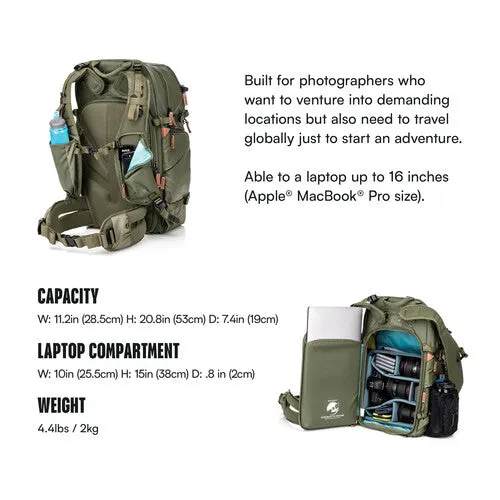 Shimoda Explore V2 35 Backpack - Army Green