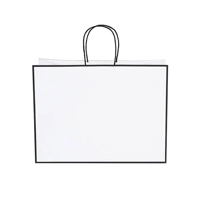 Sophie Retail Shopper White- 16" x 12" x 6"