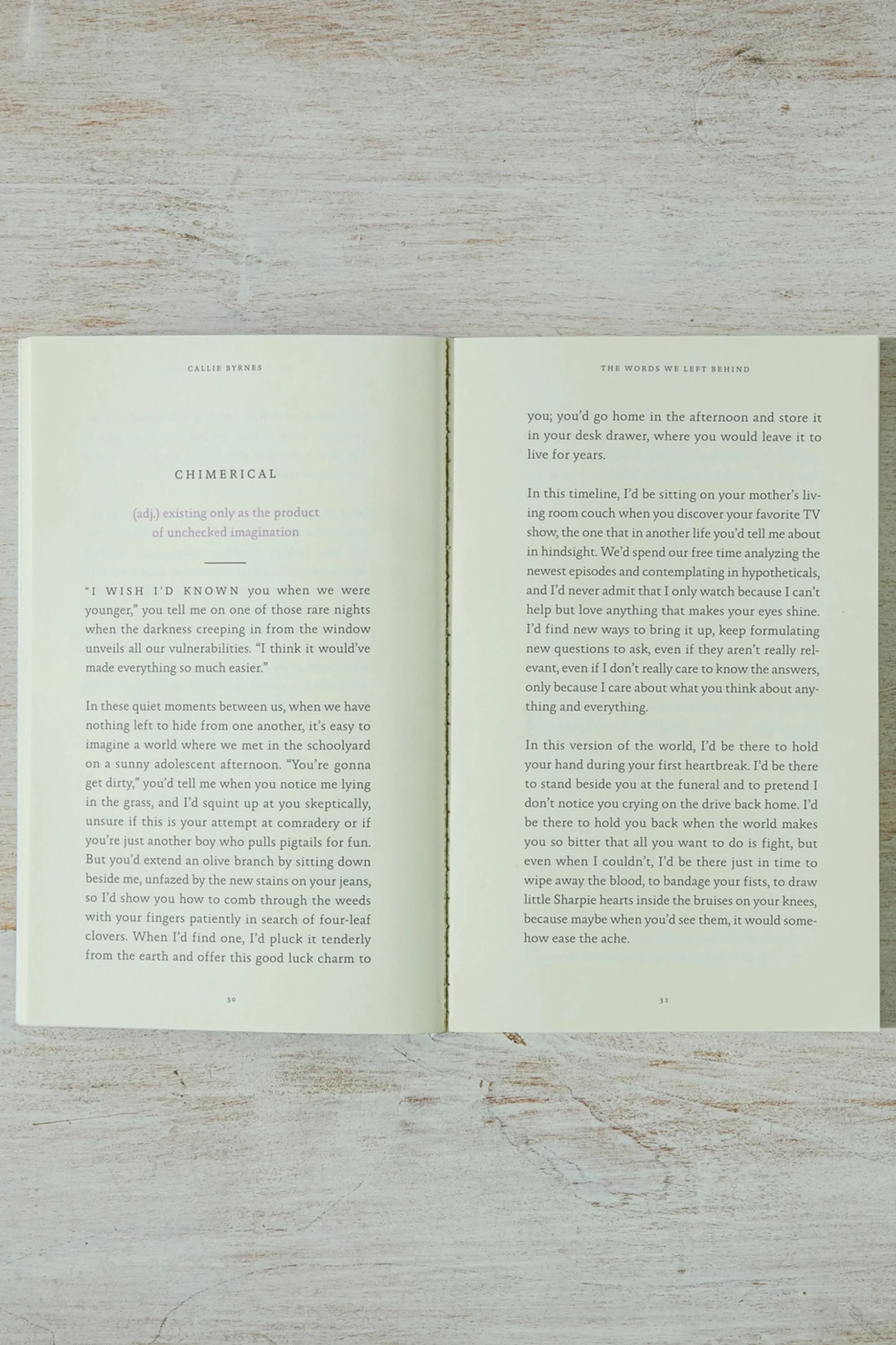 The Words We Left Behind
