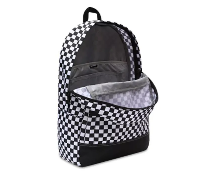 VANS CONSTRUCT SKOOL BLACKPACK-BLACK/WHITE/CHECK
