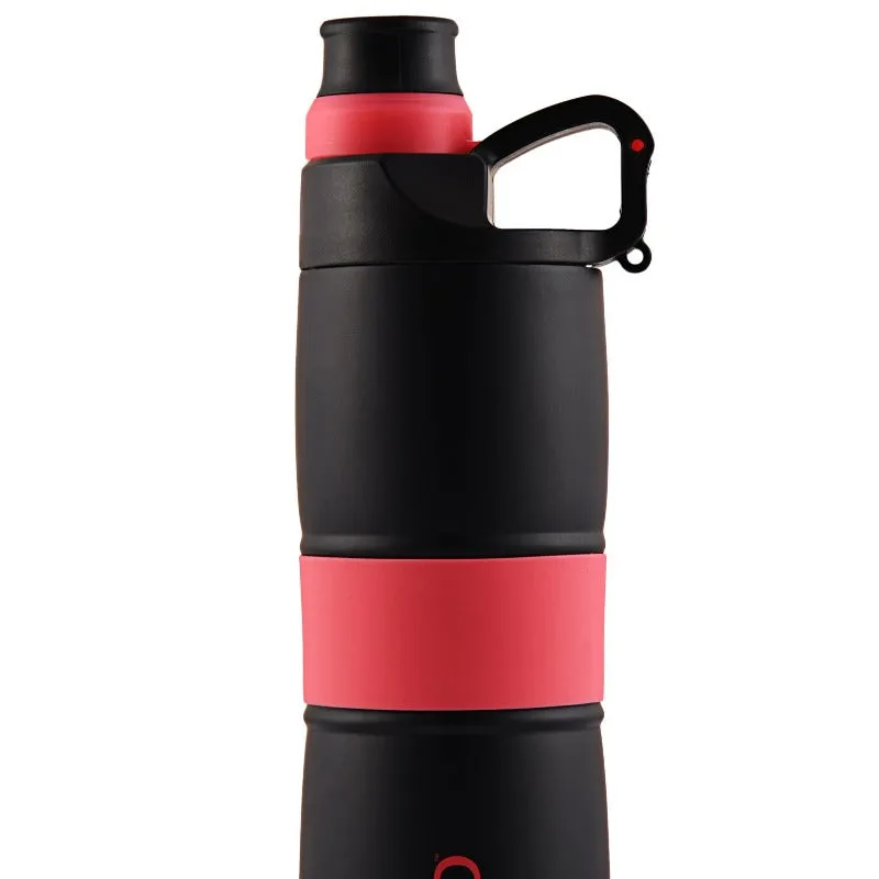 Youp Thermosteel Insulated Pink Color Water Bottle GRIPPY - 650 ml